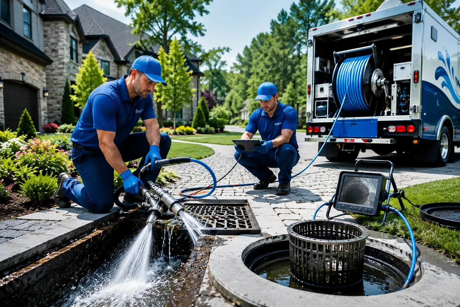 Local outdoor drain cleaning professionals in Ramona, OK